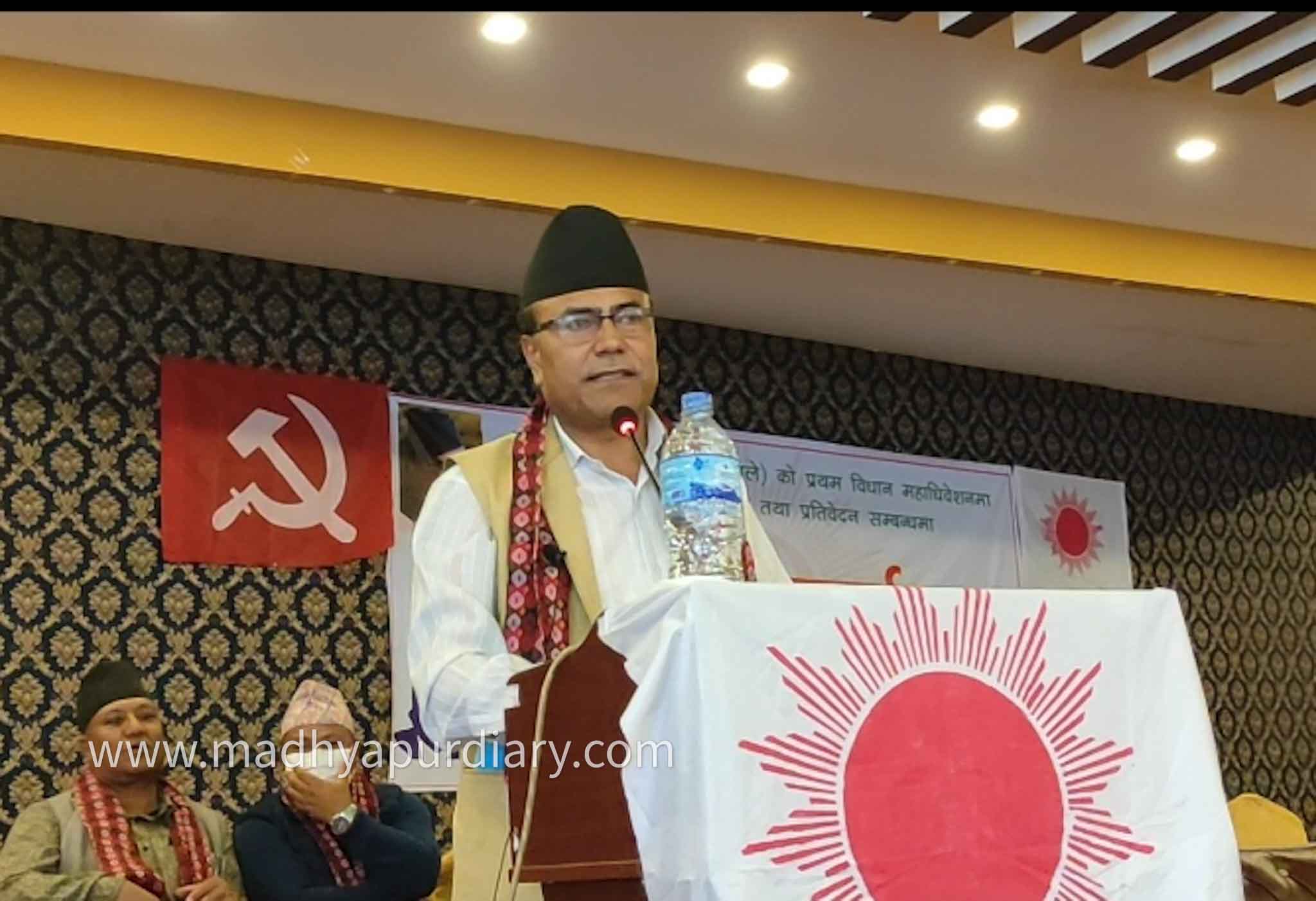मा.सशि जंग थापा ( मदन भण्डारी फाउन्डेसन, भक्तपुर अध्यक्ष )
